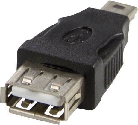 Adapter Deltaco USB-72 USB-A, Mini-B hind ja info | USB jagajad, adapterid | kaup24.ee