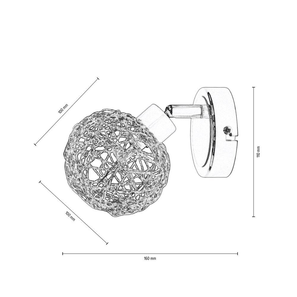 Seinavalgusti Virgo hind ja info | Seinavalgustid | kaup24.ee