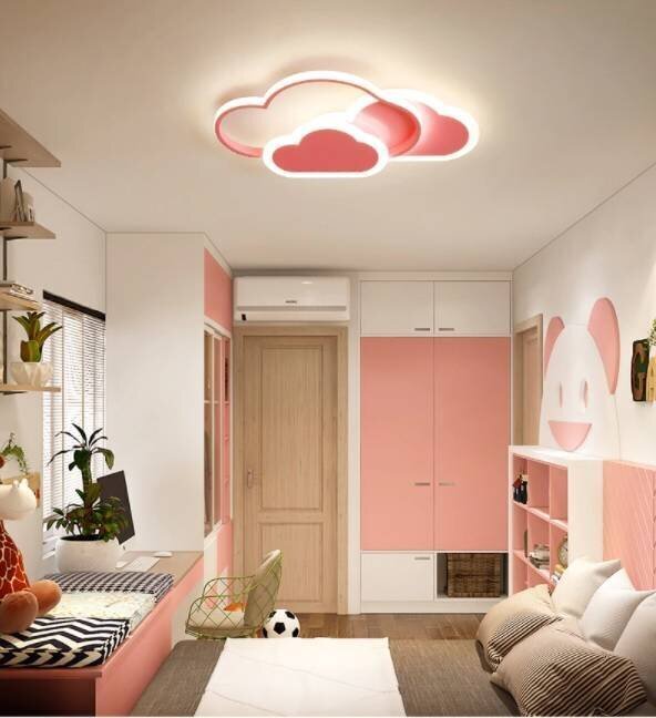 Reguleeritav LED 58W laelamp Pink Clouds (2700-6500K,4640Lm) цена и информация | Lastetoa valgustid | kaup24.ee