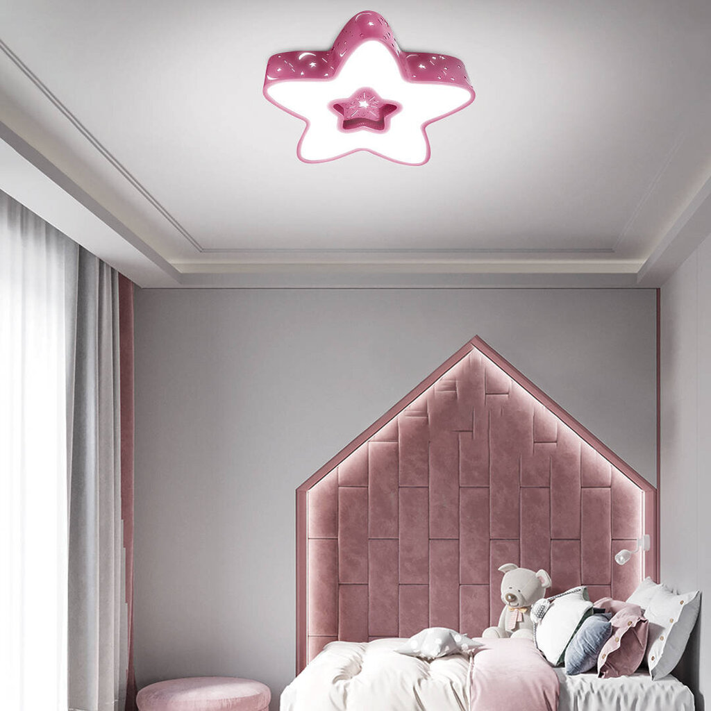Reguleeritav LED 44W laelamp Pink Star (2700-6500K, 3520Lm) цена и информация | Lastetoa valgustid | kaup24.ee