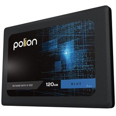 SSD Polion PLND004 120GB 2,5" SATA III цена и информация | Внутренние жёсткие диски (HDD, SSD, Hybrid) | kaup24.ee