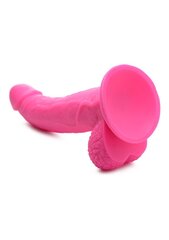 Poppin Dildo 19 cm - Pink цена и информация | Фаллоимитаторы | kaup24.ee