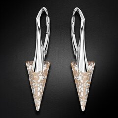 Серебряные серьги "Шип II (Rose Patina)" с кристаллами Swarovski™ DS02A537 цена и информация | Серьги | kaup24.ee