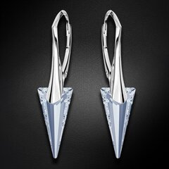 Hõbedast kõrvarõngad "Spike II (Blue Shade)" Swarovski™ kristallidega DS02A547 цена и информация | Серьги | kaup24.ee