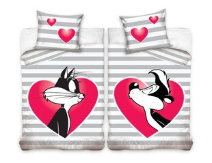 Looney Tunes laste voodipesukomplekt 160x200, 2-osaline hind ja info | Beebide ja laste voodipesu | kaup24.ee