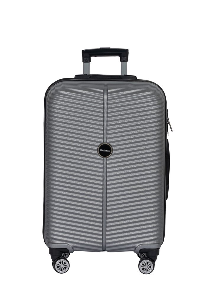 Suur kohver Polina PS 02, L, hall hind ja info | Kohvrid, reisikotid | kaup24.ee
