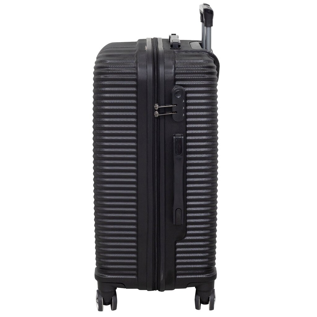 Suur kohver Polina PS 02, L, must цена и информация | Kohvrid, reisikotid | kaup24.ee
