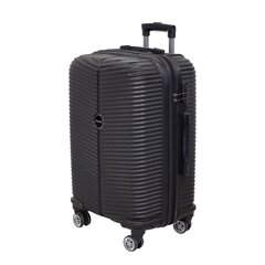 Keskmise suurusega kohver Polina PS 02, M, must hind ja info | Kohvrid, reisikotid | kaup24.ee