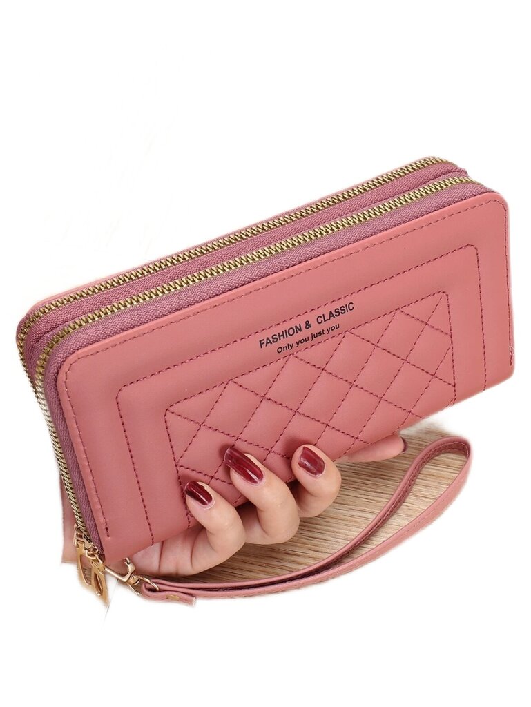 Naiste rahakott FashionClassic, roosa цена и информация | Naiste rahakotid | kaup24.ee