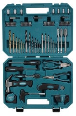 Tööriistakomplekt Makita E-15104, 80 tk. hind ja info | Käsitööriistad | kaup24.ee