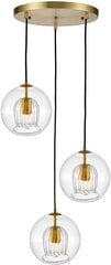Senfay подвесной светильник, 3 лампы, E27, макс. 60 Вт цена и информация | Люстры | kaup24.ee