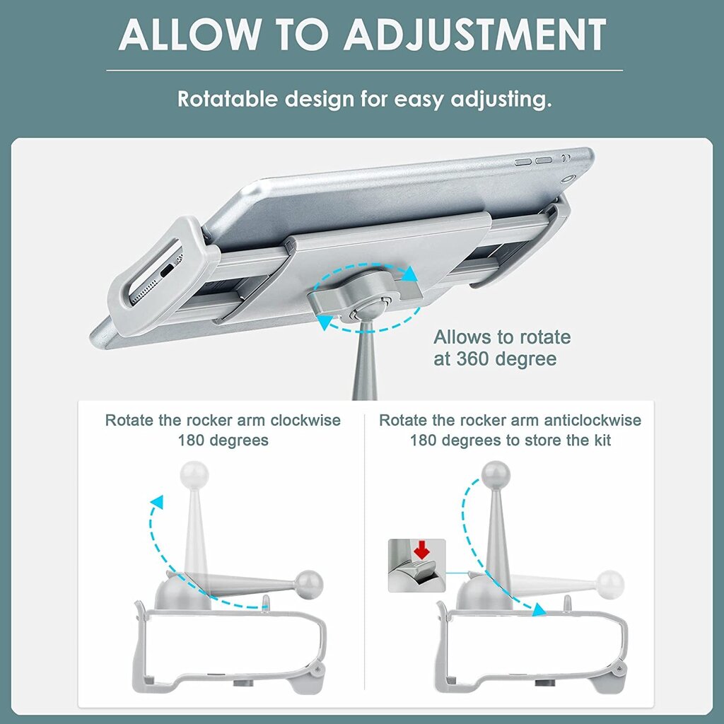 Telefonihoidik i-Lefante DJI Mini 3 Pro/Mavic 3/Air 2/DJI Air 2S/DJI Mini 2 jaoks, hall цена и информация | Nutiseadmed ja aksessuaarid | kaup24.ee