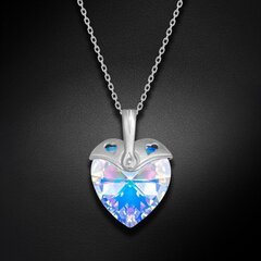 Naiste kaelakee DiamondSky "Cupid (Aurora Borealis)" Swarovski kristallidega DS01K555 цена и информация | Украшения на шею | kaup24.ee