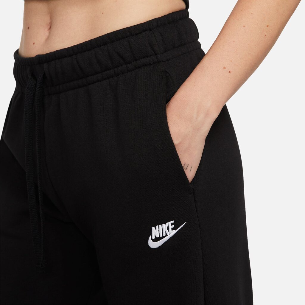 Nike naiste dressipüksid NSW CLUB FLC MR PANT WIDE, must hind ja info | Naiste spordiriided | kaup24.ee