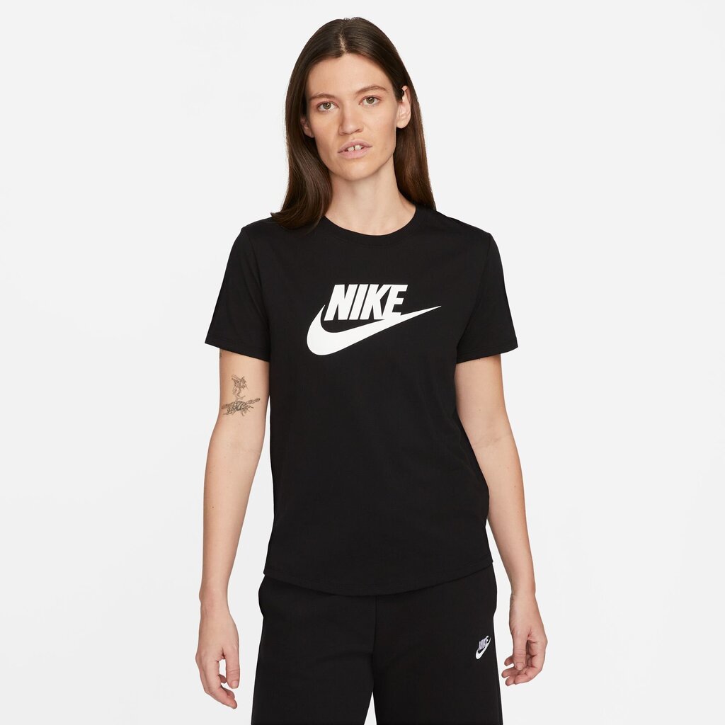 Nike naiste T-särk NSW TEE ESSNTL ICN FTRA, must hind ja info | Naiste T-särgid, topid | kaup24.ee