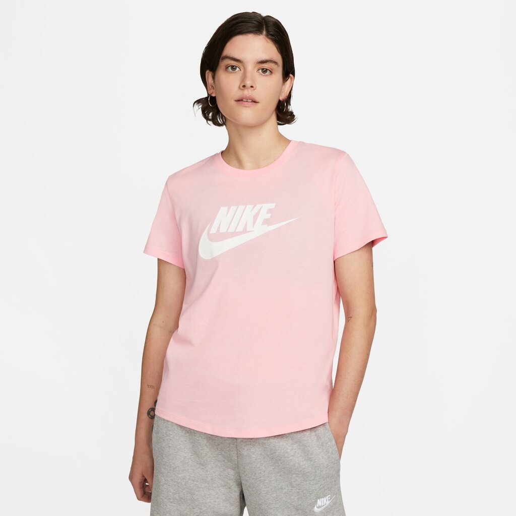 Nike naiste T-särk NSW TEE ESSNTL ICN FTRA, heleroosa цена и информация | Naiste T-särgid, topid | kaup24.ee