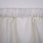 Looduslik linane kardin koos pitsiga Valance White, 140x50 cm. hind ja info | Kardinad | kaup24.ee