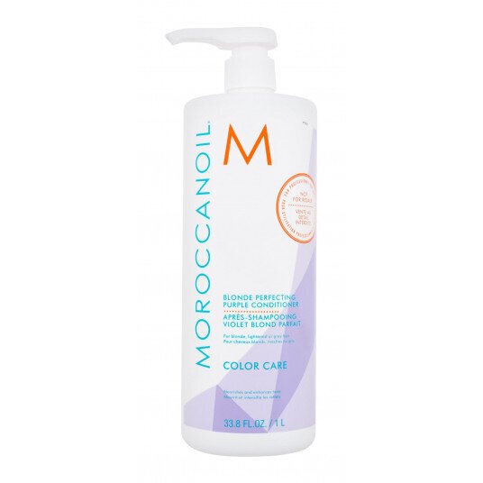 Toitev palsam blondidele juustele Moroccanoil Blonde Perfecting Purple, 1000 ml hind ja info | Juuksepalsamid | kaup24.ee