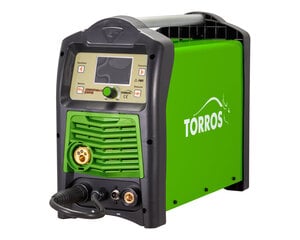 Inverterkeevitusmasin poolautomaatseks keevitamiseks Torros MIG200 Pulse LCD (M2008) цена и информация | Сварочные аппараты, паяльники | kaup24.ee