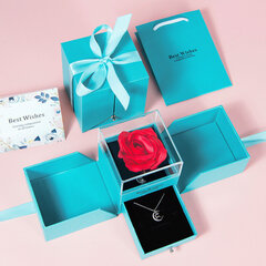 Подарочная коробка с 1 мыльной розой (украшения в подарочный набор не входят), LIVMAN цена и информация | Другие подарки | kaup24.ee