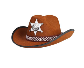 Шляпа Шерифа,  04107 цена и информация | Карнавальные костюмы | kaup24.ee