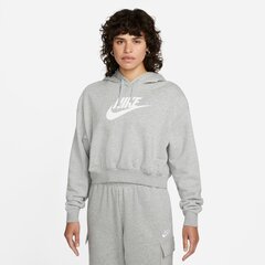 Nike джемпер для женщин NSW CLUB FLC GX CROP HDY, серый цена и информация | Женские толстовки | kaup24.ee