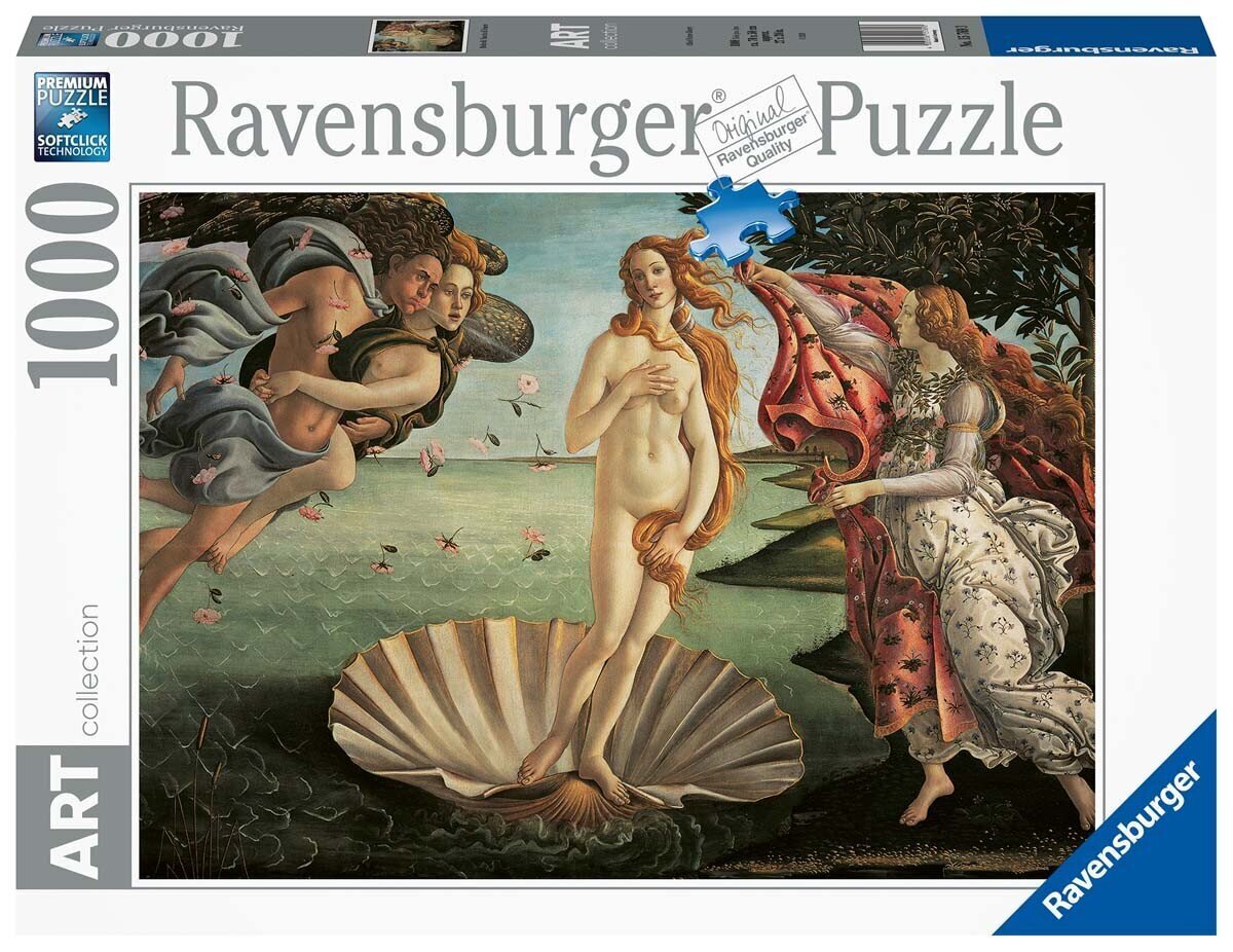 Ravensburgeri mõistatus Veenuse sünd 15769 hind ja info | Pusled | kaup24.ee