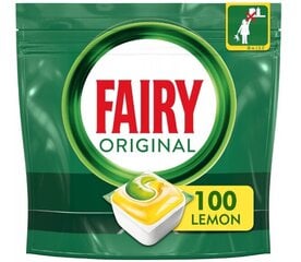 Pesukapslid Fairy All In One Lemon, 100 tk цена и информация | Гели для посудомоечных машин | kaup24.ee