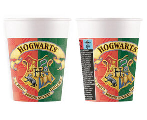 Ühekordsed pabertopsid Harry Potter, 200 ml hind ja info | Ühekordsed nõud | kaup24.ee