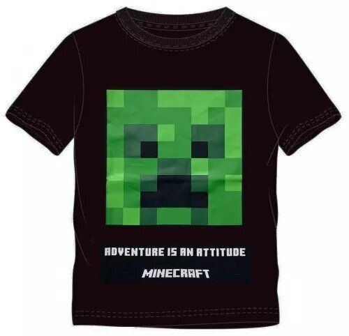 Laste T-särk Minecraft Creeper hind ja info | Poiste särgid | kaup24.ee