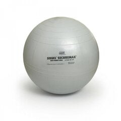 Мяч для упражнений SISSEL® Securemax®, 65 см, серый цвет цена и информация | Гимнастические мячи | kaup24.ee