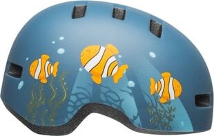 Детский шлем BELL Lil Ripper clown fish, XS, синий цена и информация | Шлемы | kaup24.ee