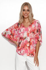 Naiste pluus Makadamia, roosa hind ja info | Naiste pluusid, särgid | kaup24.ee