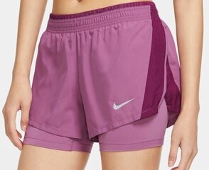 Nike naiste 2IN1 lühikesed püksid 10K, helelilla hind ja info | Naiste lühikesed püksid | kaup24.ee