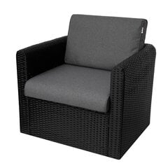 Подушка для садового стула Nel R2 NEELGRF4, серый цвет цена и информация | Подушки, наволочки, чехлы | kaup24.ee