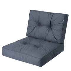 Подушка для садового стула Kaja R3 KAJGRN6, серый цвет цена и информация | Подушки, наволочки, чехлы | kaup24.ee