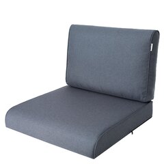 Подушка для садового стула Nel R1 NELGRN6, серый цвет цена и информация | Подушки, наволочки, чехлы | kaup24.ee