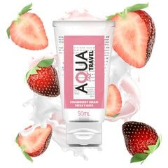 Libesti Aqua Travel maasikamaitseline, 50 ml hind ja info | Lubrikandid | kaup24.ee