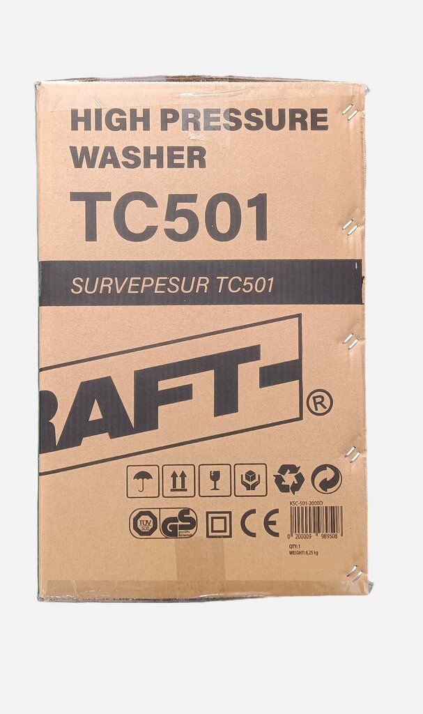 Survepesur Toolcraft TC-501, 2000W, 160 Bar цена и информация | Survepesurid | kaup24.ee