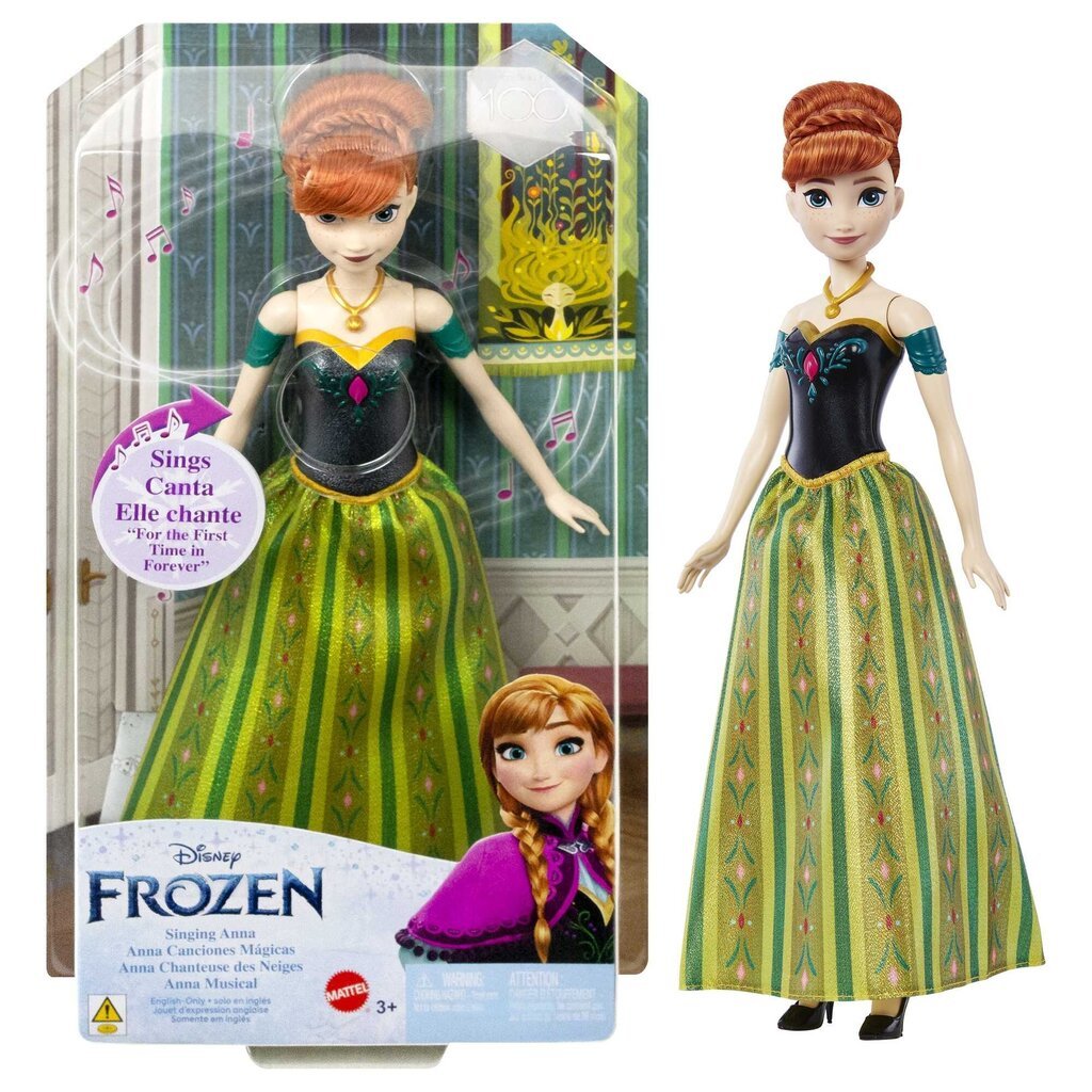 Disney Frozen laulev Anna HLW56 цена и информация | Tüdrukute mänguasjad | kaup24.ee