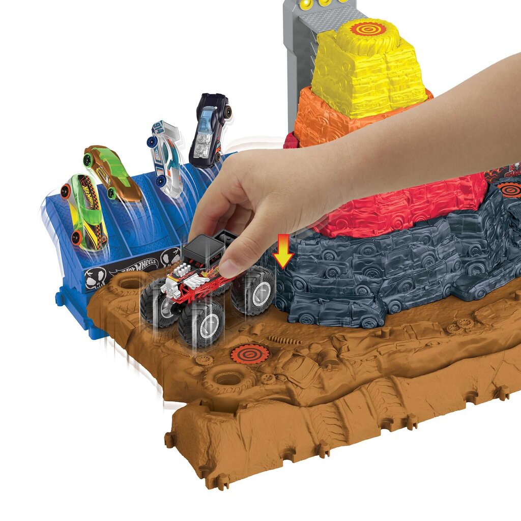 Hot Wheels® Monster Truks Rammimisromula HNB96 hind ja info | Poiste mänguasjad | kaup24.ee