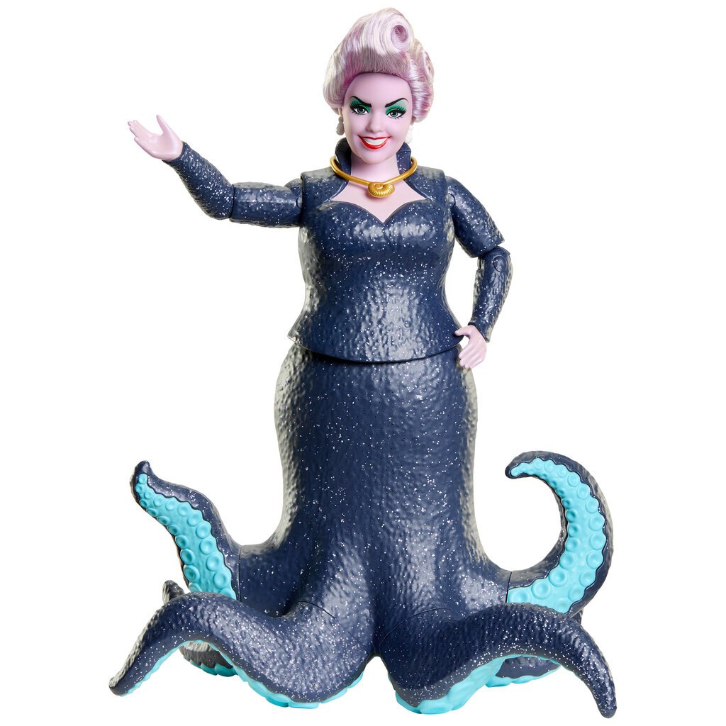 Disney Little Mermaid nukk Ursula Villain HLX12 цена и информация | Tüdrukute mänguasjad | kaup24.ee