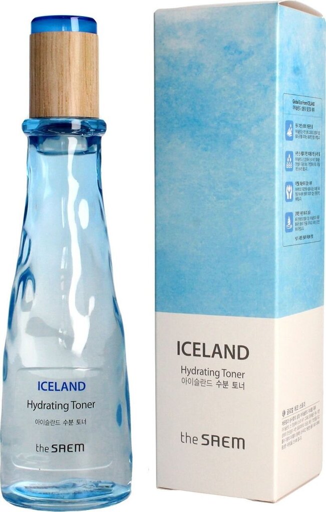 Näotoonik The Saem Iceland Toitev, 160 ml hind ja info | Näopuhastusvahendid | kaup24.ee