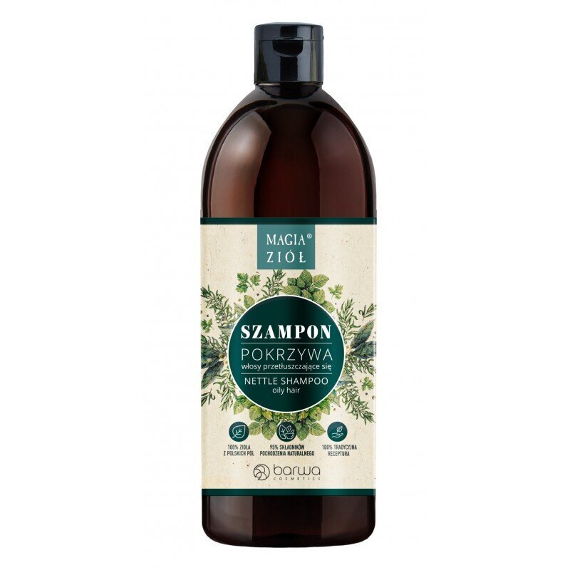 Nõgese juuksešampoon Barwa Magic of Herbs, 450ml hind ja info | Šampoonid | kaup24.ee