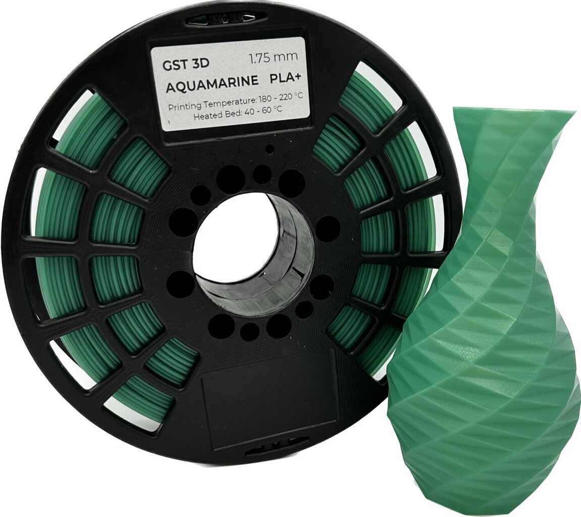 GST 3D filament PLA+ Aquamarine цена и информация | Nutiseadmed ja aksessuaarid | kaup24.ee