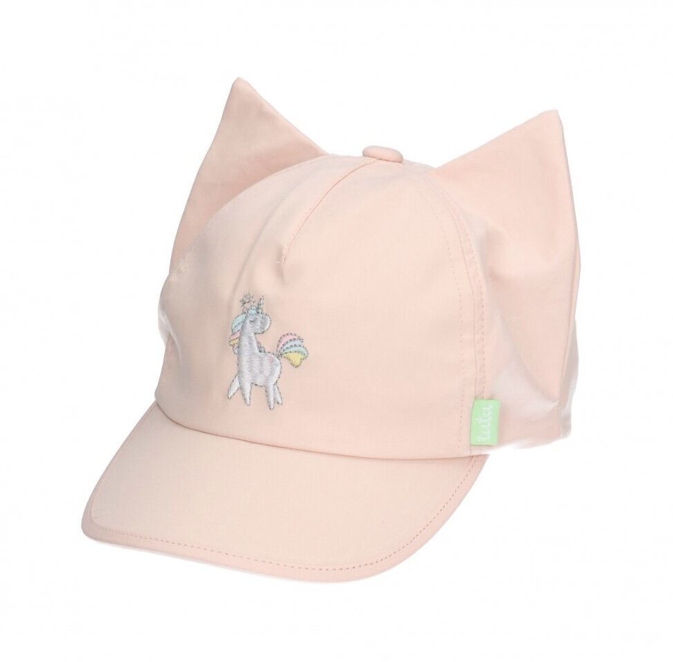 Laste müts Unicorn visiiriga TuTu 3-006558.Lt.Pink. hind ja info | Tüdrukute mütsid, sallid, kindad | kaup24.ee