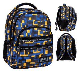 Рюкзак школьный Backup, пестрый 28л цена и информация | Школьные рюкзаки, спортивные сумки | kaup24.ee