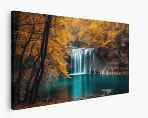 Maalingud Autumn Waterfalls цена и информация | Картины, живопись | kaup24.ee