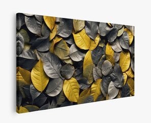 Картина Black and Gold цена и информация | Настенные деревянные декорации | kaup24.ee