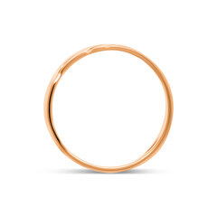 Золотое обручальное кольцо c бриллиантом 585, 5 мм, 
ZLGR005MMD155, размер 15.5 цена и информация | Кольцо | kaup24.ee